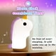 thumbnail image 5 of Luz de noche de unicornio para niños, lindo despertador, regalos de unicornio para niñas, cosas kawaii, lámpara portátil de silicona recargable para niños, regalo de cumpleaños para bebé, niño, dormit, 5 of 5