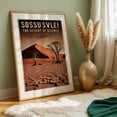 thumbnail image 6 of Sossusvlei Poster – Surreal Beauty of the Namib Desert - Hardap Region Namibia Illustration Desert Landscape Travel Poster Vintage Nature Scenic Minimalist Unframed Wall Art Print 20 x 30 inches, 6 of 60
