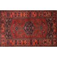 thumbnail image 1 of Ahgly Company Machine Washable Indoor Rectangle Traditional Dark Sienna Brown Area Rugs, 2' x 3', 1 of 7