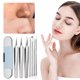 thumbnail image 4 of Fiudx Remove Puntos Negros, Juego Pinzas de Acero Inoxidable, Kit de Extracción y Mango Antideslizante, Estuche de Viaje Incluido, Artículos Esenciales para Cuidado Facial, Uso Profesional, Diseño Du, 4 of 7