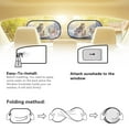 thumbnail image 4 of KUIFORTI Wolf Car Window Shades for Baby Boy, Kids Car Accessories Interior Decor Cling Car Window Covers for Privacy Camping Travel, 4 of 6