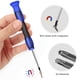 thumbnail image 4 of Juego de destornilladores Torx 12 en 1 de Kingsdun con pinzas, color azul, 4 of 7