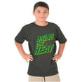 thumbnail image 5 of Bring The Heat Baseball Pitcher Boys Kids T Shirt Tees Tops Teen Brisco Brands XS, 5 of 6