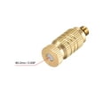 thumbnail image 3 of Unique Bargains Brass Misting Nozzle - 3/16-inch Threaded 0.2mm/ 0.008" Orifice Diameter Fogging Spray Head  Golden, 3 of 4