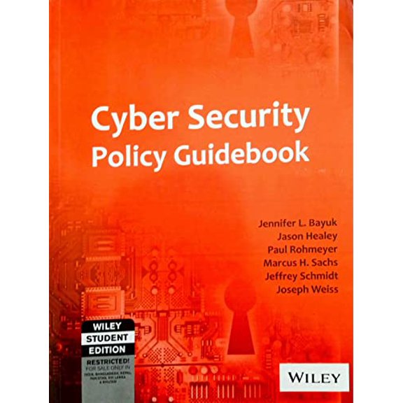 Pre-Owned Cyber Security Policy Guidebook, 9788126569977, 8126569972, Paperback, First Edition edition