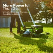 Greenworks 60V 21 Cordless Brushless Lawn Mower with 5.0Ah Battery & Charger 2531602