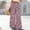 Pink, variant on Runfenguu Baseball Pants, Baggy Cargo Pants Women Fashion Women Printed Pants With Elastic Waist Casual Loose Pockets Pants