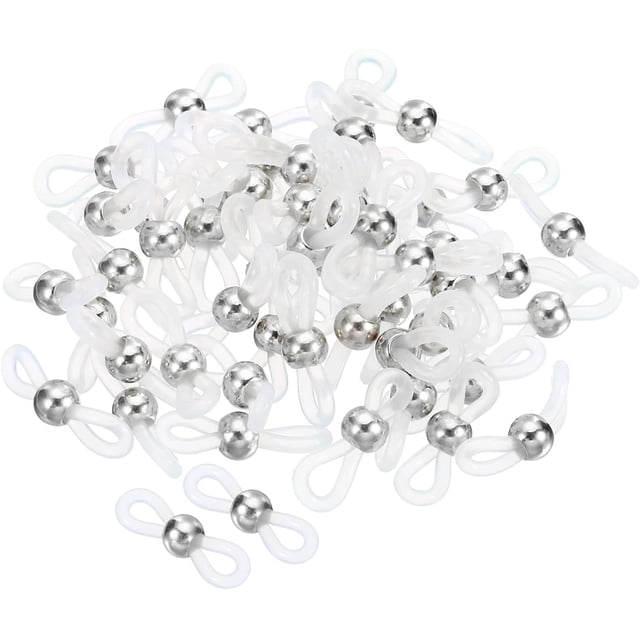 Huggegwe Chaîne de Lunettes Connecteur, Pack Support de Sangle Antidérapant Réglable Boucle de Chaîne pour Lunettes de Soleil Femmes Hommes CJB91-14882
