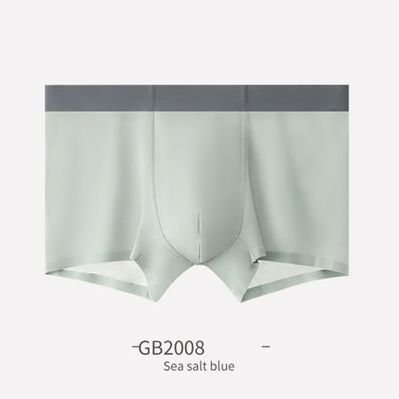 

Mens ice silk underwear seamless lightweight breathable hip lift underwear