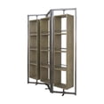 thumbnail image 4 of Yosemite Home Decor Arlo Large Contemporary Wood Shelving Unit in Brown, 4 of 5