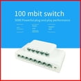 thumbnail image 2 of 5 Port Gigabit Data Switch,Network Hub,Desktop Ethernet Splitter,Plug & Play Shielded Ports Fanless Quiet, 2 of 5