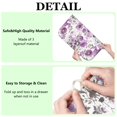 thumbnail image 3 of Microfibre Drying Mat for Kitchen Purple Floral Wildflower Farmhouse Dish Drying Drainer Mat Absorbent Pioneer Drying Mat Washing Up for Glass, Plate & Cup 16inch X 18inch, 3 of 7