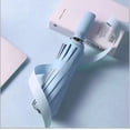 thumbnail image 1 of Parapluie Pliant Automatique 12 Os Noir Colle Double Usage Protection UV, 1 of 5