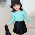 thumbnail image 3 of SYNPOS Autumn Baby Girls Clothes Sweatshirt Tops Toddler Pullover Casual Tops 2-7 Years, 3 of 9