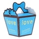 thumbnail image 4 of 50 cajas de almacenamiento para dulces, regalos atractivos para cumpleaños y bodas. Azul, 4 of 9