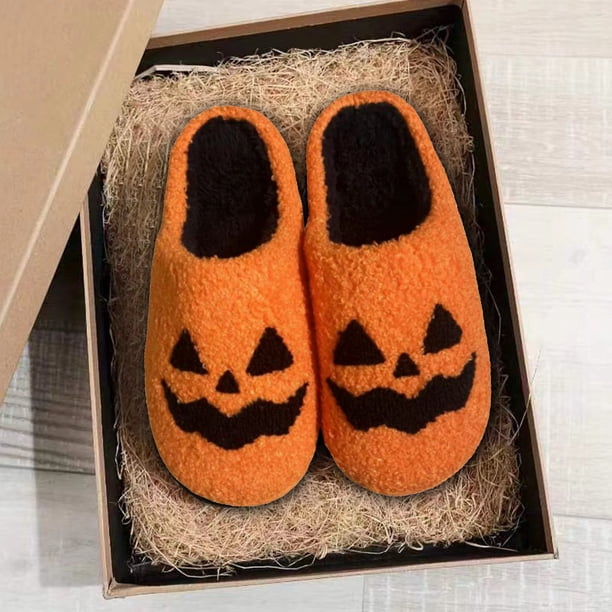Zapatillas De Calabaza Zapatos Hombres Mujeres Ghost Face Zapatos Antideslizantes Esqueleto Zapatos para Invierno Interior Al Aire Libre Likrtyny Tenis De Mujer Tenis De Hombre