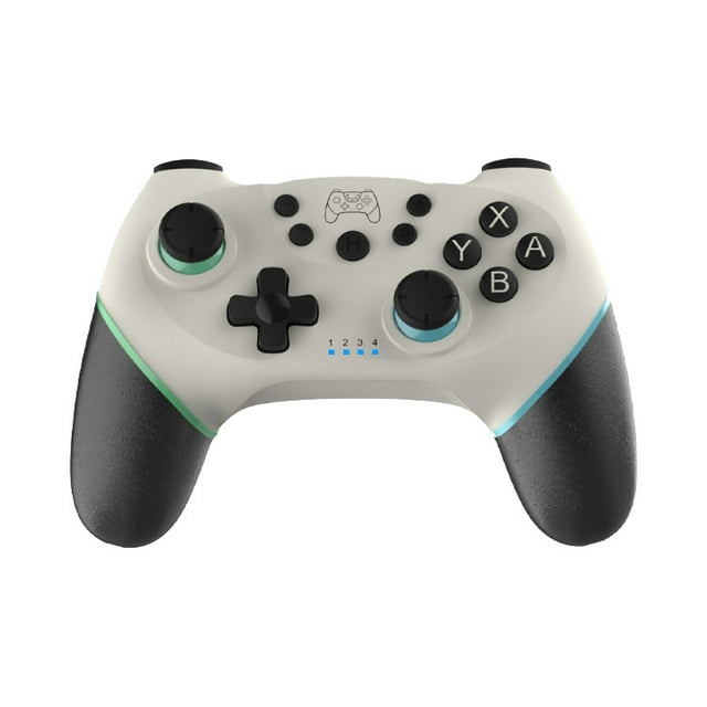 Wireless Controller for Switch and Switch Lite, Switch Pro Controller Gamepad Joypad Joystick Support Gyro Axis/Turbo/Dual Shock Compatible with Nintendo Switch(Green-Blue)