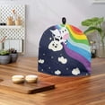 thumbnail image 3 of HELLHERO Teapot Dust Cover Keep Warm Waterproof Keep Warm Polyester Cavcas Tea Cozies Covers Cow, 3 of 6