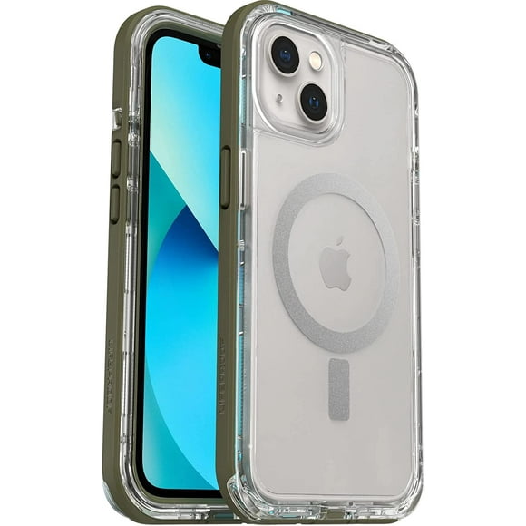 LifeProof Next Screenless Series Case for MagSafe for iPhone 13, Precedented Green