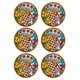thumbnail image 1 of Juego 6 Platos Galerias El Triunfo De Melamina Diseño Limones 22cm, 1 of 5