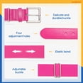 thumbnail image 4 of WHIPPY Baseball Belt for Youth Kids Adult Elastic Softball Belt Adjustable Stretch Baseball Belt, 4 of 6