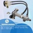 thumbnail image 5 of Master Cylinder Brake Pump for Massimo MSU400 MSU500 MSU700 MSU800, 5 of 6