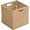 Natural, variant on Handwoven Paper Woven Cube Basket Organizer with Handles set of 4 Foldable Storage baskets for Bedroom Living Room Cubby Storage Units for Clothes Books Toys (Natural, 13" L x 13" W x 13" H)