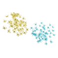 thumbnail image 1 of 100 Pcs Mariposas De De Color Azules,Amarillos Tejido Suministro De Envoltorio preestablecer De Yotijar Mariposas de la media de la malla, 1 of 10