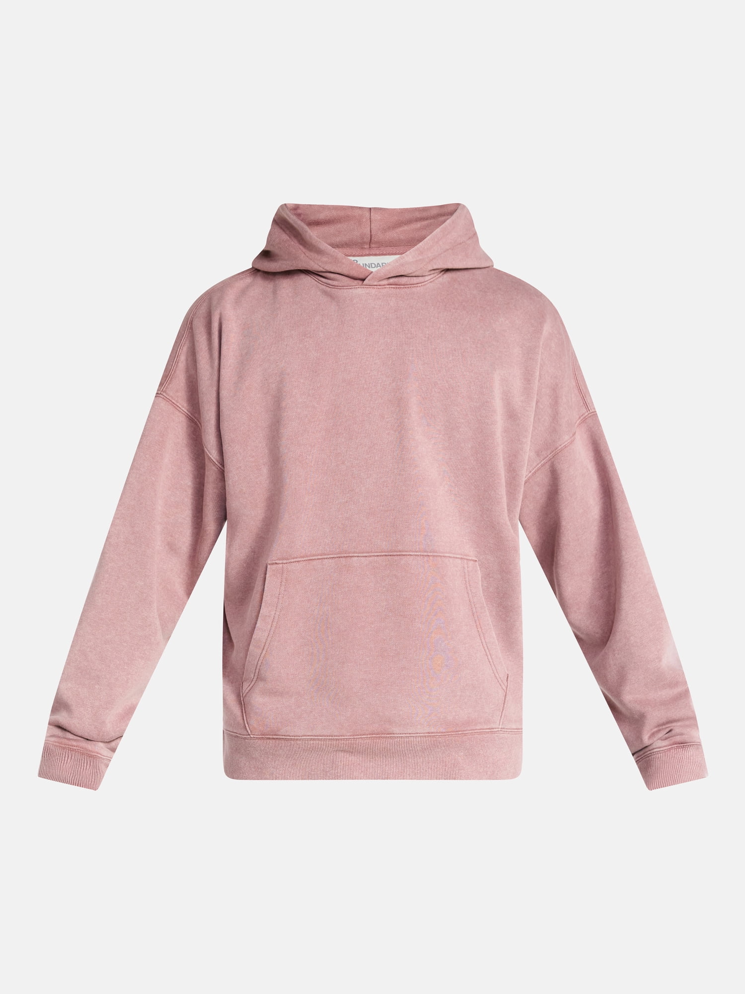 No Boundaries Oversized Hoodie with Long Sleeves, Men's XS-4XLT