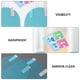 thumbnail image 3 of EeaseMX 4 pares de películas antivaho impermeables y antideslumbrantes para espejo retrovisor universal para coche., 3 of 7