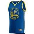 thumbnail image 2 of Youth Fanatics Stephen Curry Royal Golden State Warriors Fast Break Replica Jersey - Icon Edition, 2 of 3