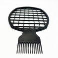 thumbnail image 4 of 2 peines giratorios, cepillo de esponja para el cabello, peine giratorio mejorado, mejor que la esponja para el cabello para hombres y mujeres rizos(negro), 4 of 5