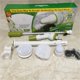 thumbnail image 1 of Kit de cepillo de limpieza eléctrico multifunción, inalámbrico, recargable para baño, mango largo verde, enchufe europeo K128, 1 of 5