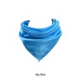 thumbnail image 4 of Sonducket Bufandas cuadradas para mujer, 2 pack/lote, amplia aplicación y varios colores disponibles, bufanda de cuello cuadrado Accesorios de disfraces cielo azul, 4 of 6
