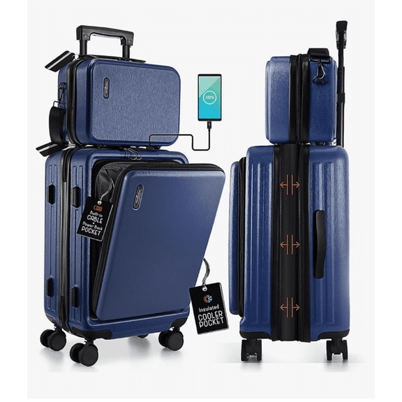 TravelArim Expandable, Black, 22 Inch