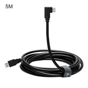 USB Data Cable VR Charging Cable Type-C Link Replacement for Oculus Quest 2, USB to Type-C, 5 Meter