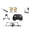 2 Battery#2, variant on Rc Paper Airplane Kit - DIY Electric Remote Control Plane with Gyro Stabilizer,Dual Propellers Rc Plane Kit,Lightweight Foldable Flying Stem Toy Micro Fixed Wing Drone,Cool Tech Gadgets Gifts