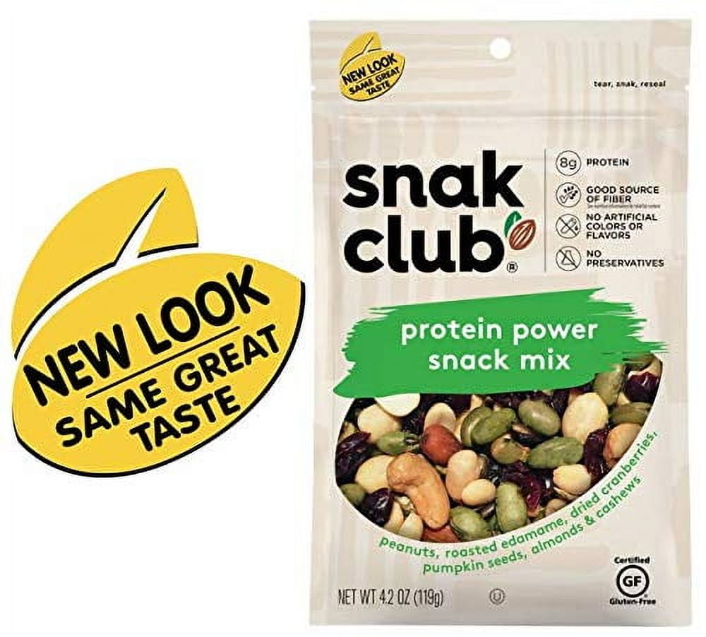 Snak Club Assorted Mixes (Protein Power, 4.2-oz. (6 Count))…