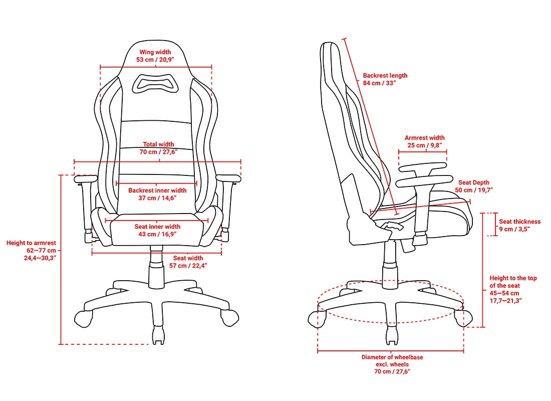 Arozzi Torretta Supersoft Office & Gaming Chair - Red