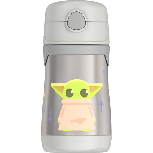 Botella THERMOS de acero inoxidable con aislamiento al vacío de 300 ml THE MANDALORIAN