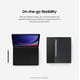 thumbnail image 4 of Funda para tableta SAMSUNG Galaxy Tab S10 FE+ Smart Book negra, 4 of 9