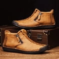 thumbnail image 2 of Bottes Mi-Mollet 2024 pour Hommes Mode Décontractée Chaudes et Confortables Chaussures Décontractées, 2 of 8