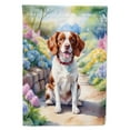 thumbnail image 2 of English Springer Spaniel Spring Path Garden Flag 11.25 in x 15.5 in, 2 of 2