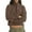 X005-Camel, variant on Women's Fuzzy Fleece Sweatshirt Long Sleeve Half Zip Mock Neck Pullover Tops Winter Fleece Hoodie XS-3XL