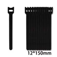 thumbnail image 1 of 1/50Pcs Long T-shaped Cable Tie Adhesive Wire Reusable Cable Storage Box Attaches Wire Fixing Strap Fastener Straps DIY black 10pcs, 1 of 6