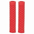thumbnail image 2 of ODI Cult x Vans Flangeless Grips - Red 150mm Length BMX Bike Bicycle Grips, 2 of 2