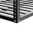 thumbnail image 5 of 3x8ft Overhead Garage Storage Rack, 750LBS Weight Capacity, Adjustable Ceiling Mounted Storage Racks Heavy Duty, Hanging Garage Storage, 36"W x 96"L x (22-40 Ceiling Dropdown), Black, 5 of 9