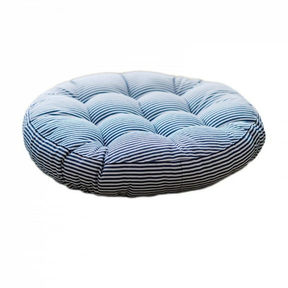Indoor Outdoor Round Square Chair Cushion Farmhouse Patio Cushion Premium Comfortable Thick Fill Tufted Floor Wicker Seat Pads