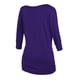 thumbnail image 5 of Blusa para Mujer Manga 3/4 con Drapeado y Fruncido Lateral Grande, 5 of 5