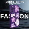 thumbnail image 3 of Threehao Funda para Samsung Galaxy S23, Ultra Delgado Flexible Suave TPU Silicona Carcasa con Moda A, 3 of 5